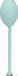 Вагінальні кульки Pillow Talk Frisky Teal з кристалом Swarovski, 3,2 см SO2722 фото 7