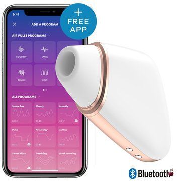 Спеціальна пропозиція: Вакуумний кліторальний стимулятор Satisfyer Love Triangle White SO3896-R фото