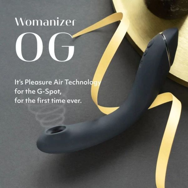 Вібратори Womanizer OG, інноваційний для точки G з технологією Pleasure Air W44119 фото