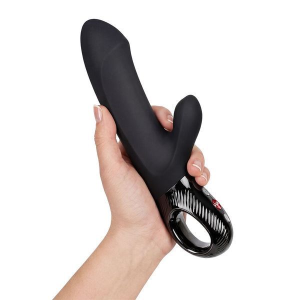 Вібратори Fun Factory Bi Stronic Embrace Black, пульсатор SX4252 фото