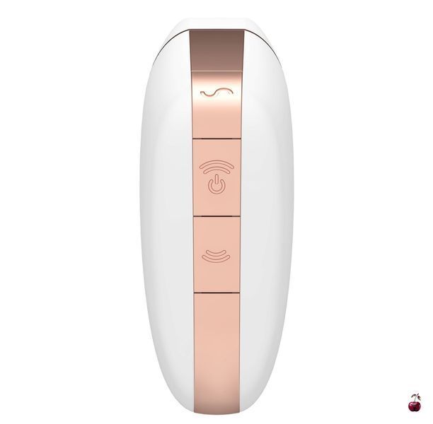 Спеціальна пропозиція: Вакуумний кліторальний стимулятор Satisfyer Love Triangle White SO3896-R фото