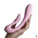 Вібратор Adrien Lastic G-wave вагінально-кліторальний, 2 мотори, медичний силікон AD10891 фото 5