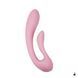 Вібратор Adrien Lastic G-wave вагінально-кліторальний, 2 мотори, медичний силікон AD10891 фото 1