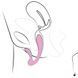 Вібратор Adrien Lastic G-wave вагінально-кліторальний, 2 мотори, медичний силікон AD10891 фото 7