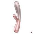 Смарт вібратор-кролик з підігрівом Satisfyer Hot Lover Pink