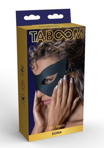 Аксесуари BDSM Taboom Cat Mask зі штучної шкіри TB17309 фото