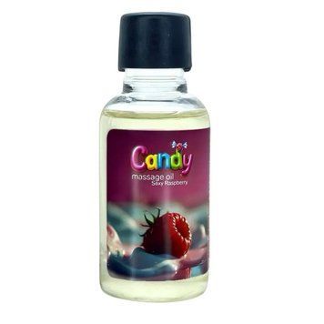 Масажна олія Candy Massage Oil Sexy Raspberry, аромат малини, 50 мл CN80467 фото