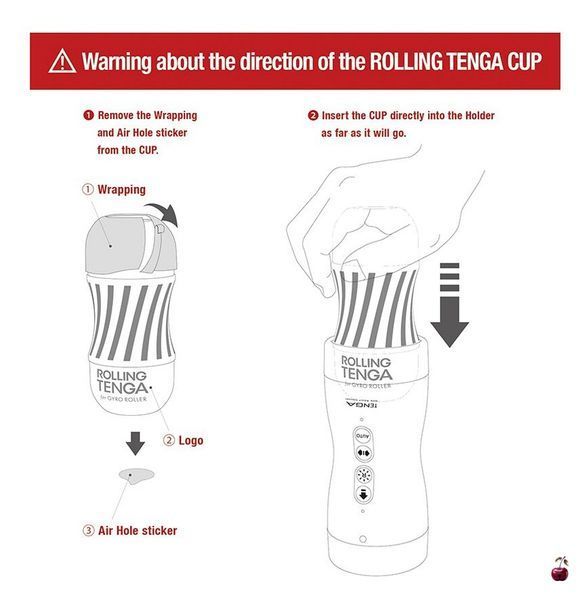 Мастурбатор Tenga VACUUM GYRO ROLLER SET SO7041 фото