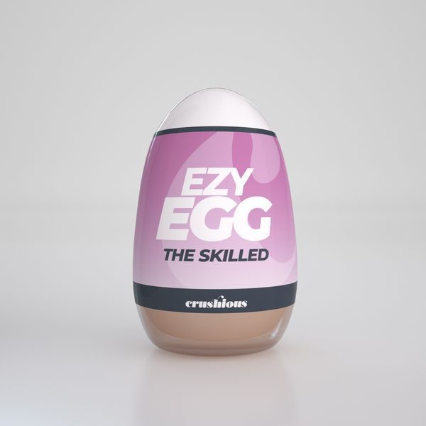 Мастурбатор-яйце, вагіна CRUSHIOUS EZY EGG THE Skilled, реалістичний EX53192 фото