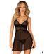 Пеньюар Obsessive Chemeris babydoll & thong, M/L SO9759 фото 1