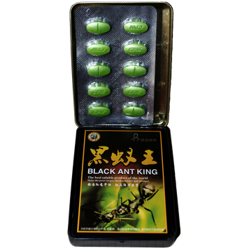 Стимулювальні засоби та пролонгатори Black Ant King для потенції B88020-2 фото
