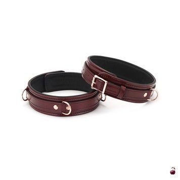 Фіксатор Liebe Seele Wine Red Thigh Cuffs SO9454 фото