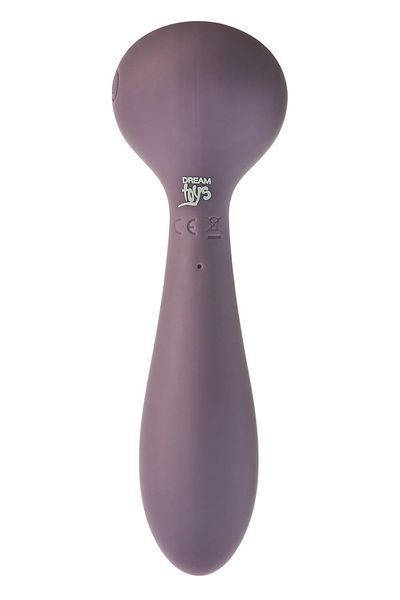 Вібромасажер двосторонній з функцією нагріву Dream toys Royal Fantasies Panacea фіолетовий DT21729 фото