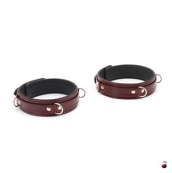 Фіксатор Liebe Seele Wine Red Thigh Cuffs SO9454 фото