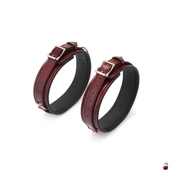 Фіксатор Liebe Seele Wine Red Thigh Cuffs SO9454 фото