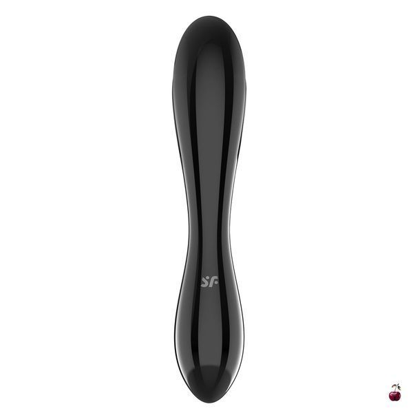 Скляний дилдо Satisfyer Dazzling Crystal 1, чорний SO8786 фото
