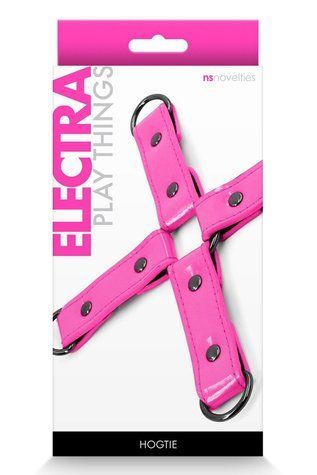 Хрестоподібна система фіксації NS Novelties Electra Hog Tie, рожевий T280966 фото