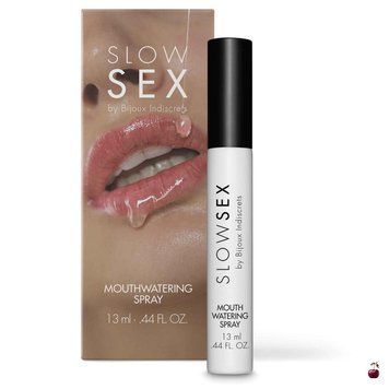 Спрей для посилення слиновиділення Bijoux Indiscrets Slow Sex Mouthwatering spray, стимулювальний засіб SO5908 фото