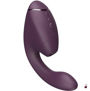 Вакуумний стимулятор клітора Womanizer Next Duo, Purple SX3867 фото