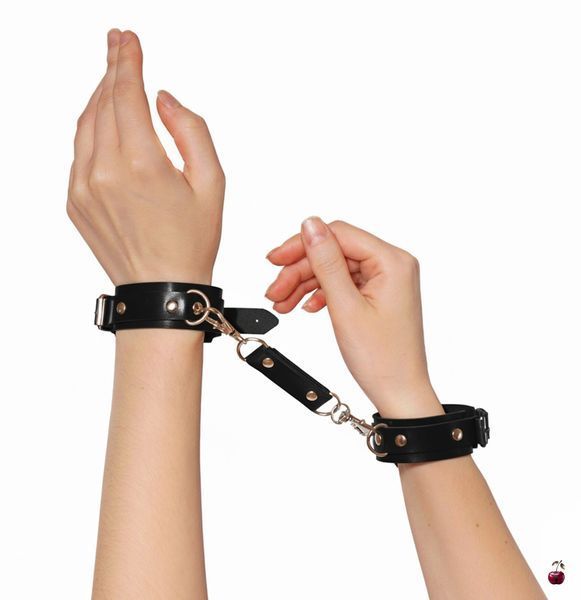 Аксесуари BDSM Art of Sex Eva, натуральна шкіра, колір чорний SX3342 фото