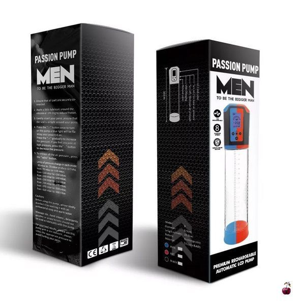 Вакуумна помпа Men Powerup Passion Pump Blue SO6298 фото