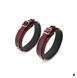 Фіксатор для стегон Liebe Seele Wine Red Thigh Cuffs, шкіра SO9455 фото 3