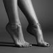 Еротична жіноча білизна, Браслети на ноги Bijoux Indiscrets Magnifique Feet Chain, сріблясті BI279 фото 1