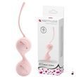 Вагінальні кульки Pretty Love Kegel Tighten, рожеві, 16, 3 &times; 3, 3 см