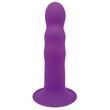 Вібратор Adrien Lastic Hitsens 3 з подвійною щільністю, фіолетовий