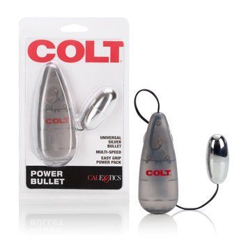 Віброкуля з пультом COLT Multi-Speed Power Bullet, срібляста CE13237 фото