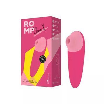 Вібратори ROMP Shine X, силікон/АБС-пластик, вакуумна стимуляція 23575/RPST2SG2 фото