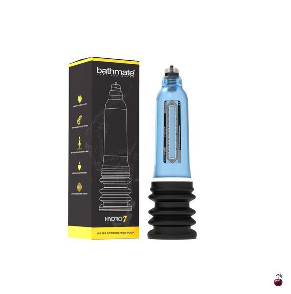 Гідропомпа Bathmate Hydro 7 Blue, безпечне збільшення члена BM-30-AB фото