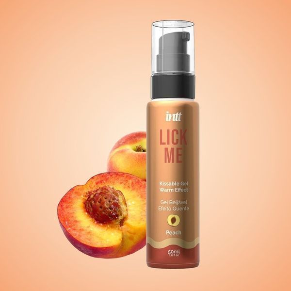 Їстівний гель Intt Lick Me Peach, 50 мл IN16318 фото