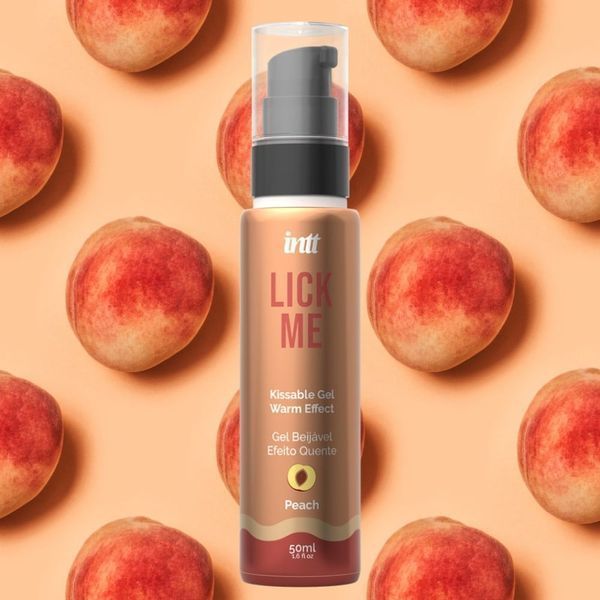 Їстівний гель Intt Lick Me Peach, 50 мл IN16318 фото