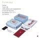 Смартвібратор для пар Zalo Fanfan set Royal Blue, гнучкий, з двома моторами SO6671 фото 8