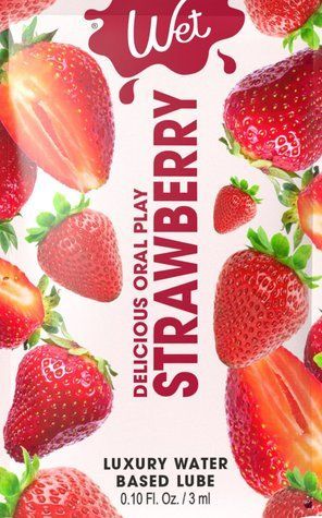 Пробник Wet Oral Play Strawberry (3 мл) SO9883 фото