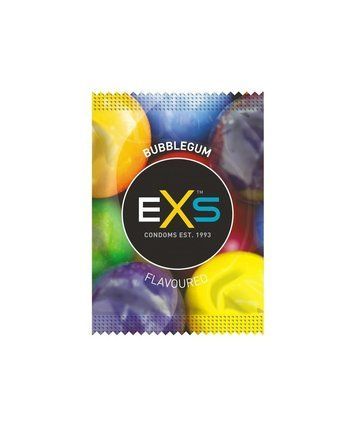 Презерватив латексний EXS Bubblegum зі смаком жувальної гумки (ціна за 5 шт.) 02930/ 400exsmixflav фото