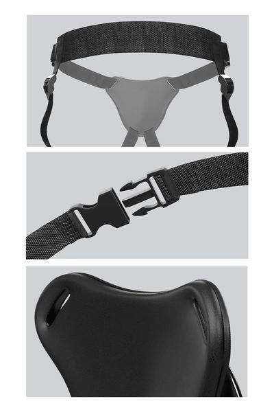 Трусики для страпону з присоскою Pipedream Body Dock Original чорні PD61037 фото