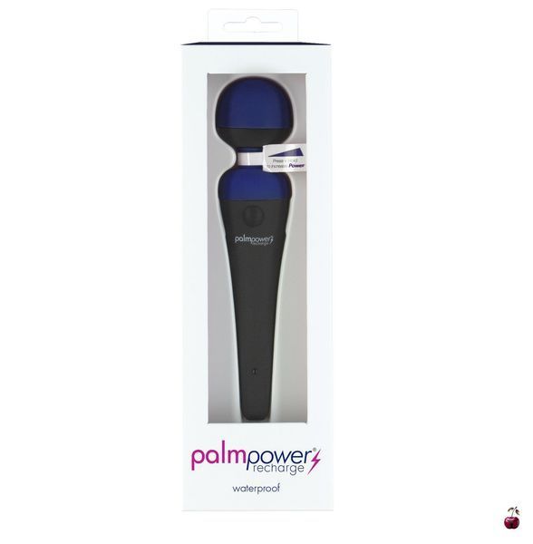Вібромасажери PalmPower Recharge Blue, перезаряджуваний, з гнучкою головкою SO8901 фото