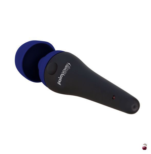 Вібромасажери PalmPower Recharge Blue, перезаряджуваний, з гнучкою головкою SO8901 фото
