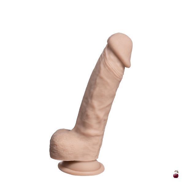 Фалоімітатор SILEXD Johnny Real Skin Flesh MODEL 1, суперреалістичний, на присосці SX1286 фото