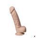 Фалоімітатор SILEXD Johnny Real Skin Flesh MODEL 1, суперреалістичний, на присосці SX1286 фото 1
