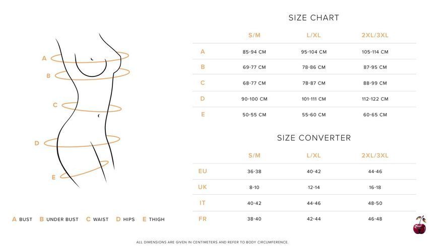 Комплект білизни Obsessive Dominna, L/XL SX3570 фото