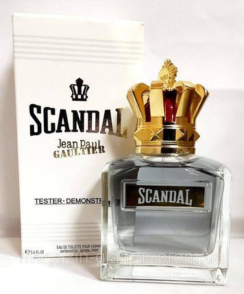 Jean Paul Gaultier Scandal Pour Homme 100 мл туалетна вода тестер для чоловіків 17516 фото