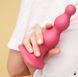 Strap-On-Me Dildo Plug Beads Framboise Metallic S, потрійна стимуляція SO8983 фото 5