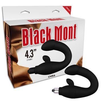 Масажер простати Chisa Black Mont P-Spot Perineum Massager, 14 х 3,5 см 97503/CN-330704066-1 фото