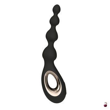 LELO Soraya Beads Black, вібронамисто з Bow-Motion SO9531 фото