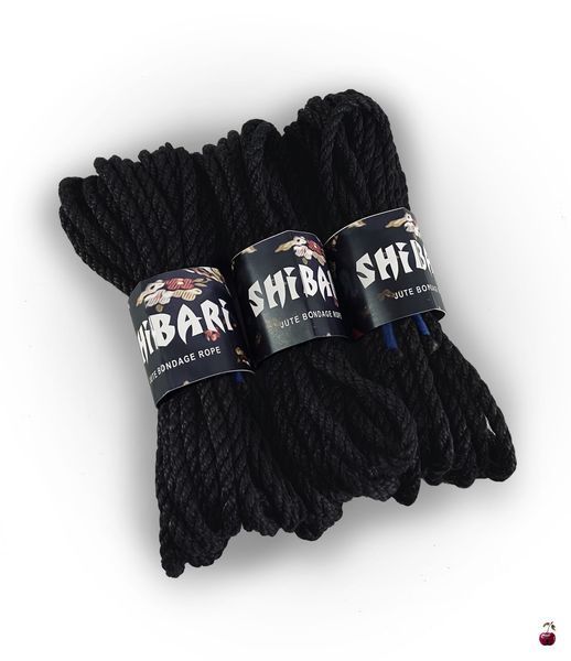 Фіксатор Feral Feelings Shibari Rope, 8м, чорна SO4004 фото