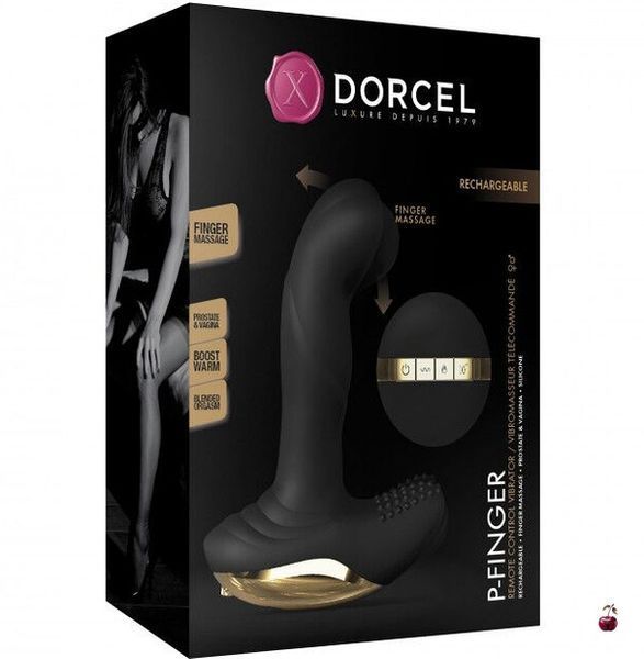 Масажер простати Dorcel P-Finger з функцією масажу пальцем SO4868 фото