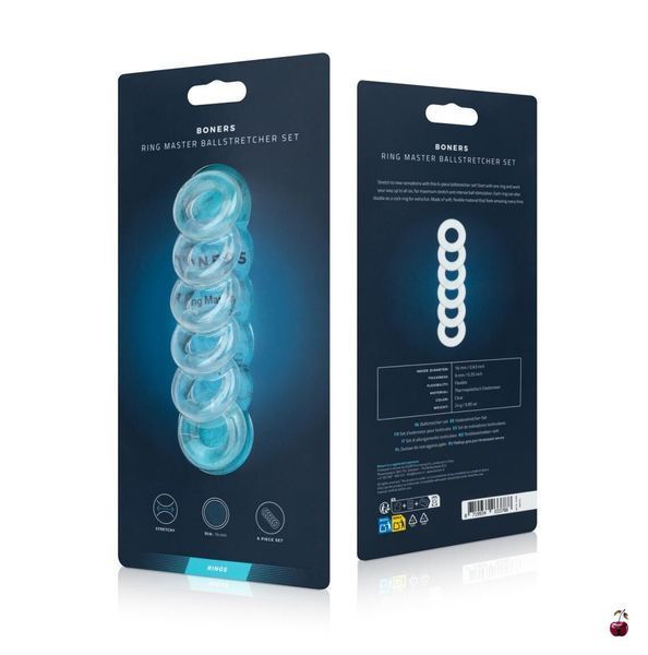 Ерекційне кільце Boners Ring Master, силікон SX3904 фото